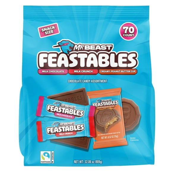 Feastables pack variety 70u (909g)