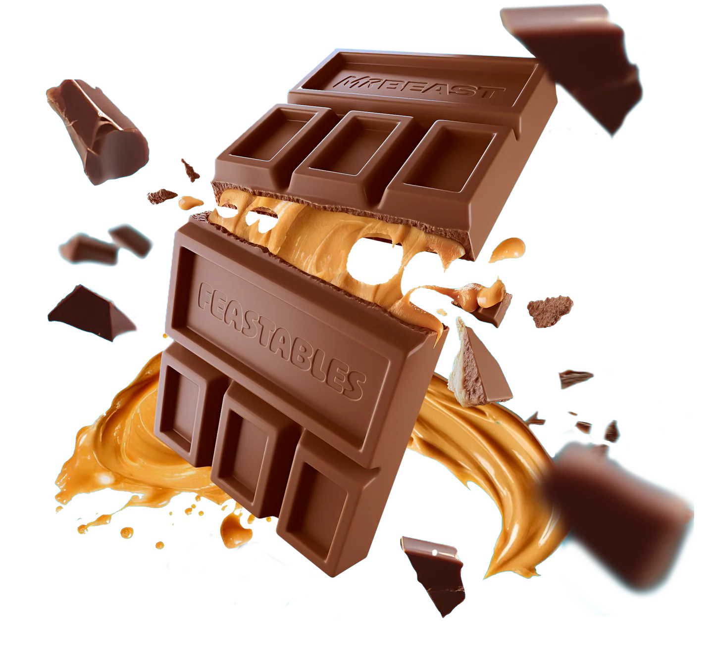  Feastables mani con chocolate (60g)