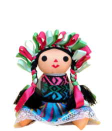 Muñeca artesanal mexicana