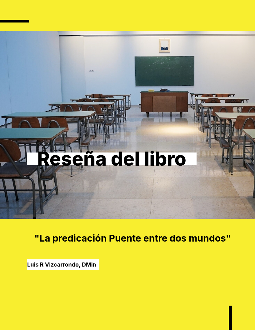 Reseña La predicación Puente entre dos mundos