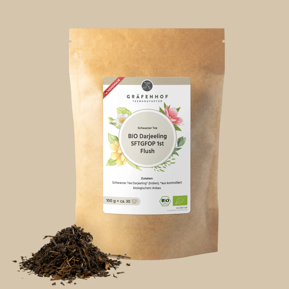 Thé  Noir Darjeeling BIO 1st Flush