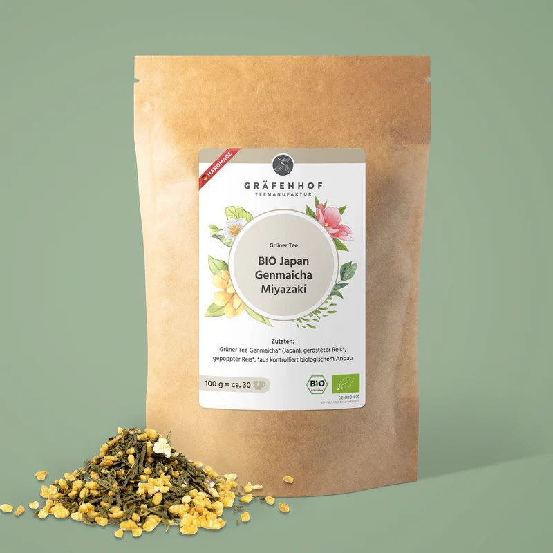 Thé Vert BIO Genmaicha Japonais