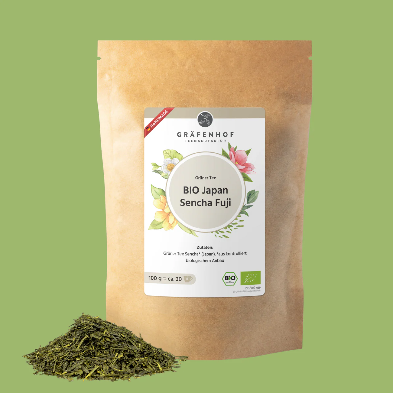 Thé Vert Bio Sencha Fuji du Japon