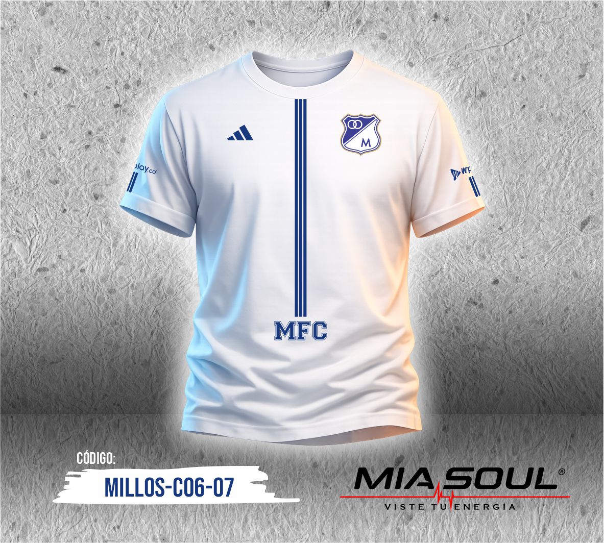 Camiseta Millonarios