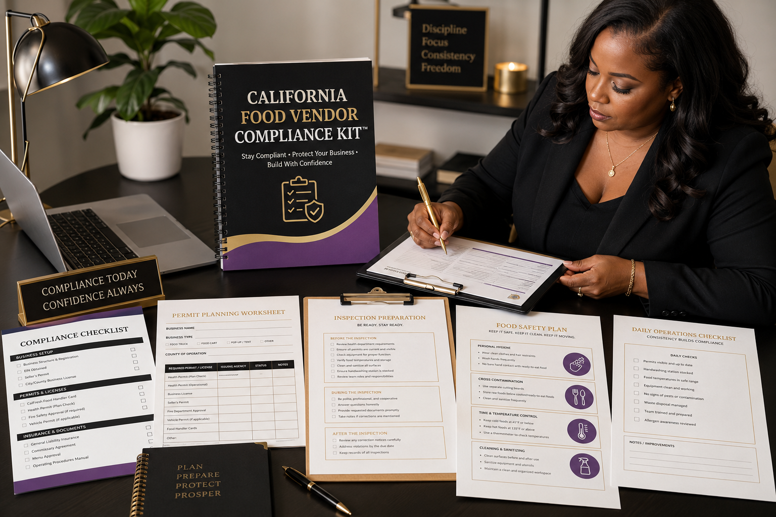 California Food Vendor Compliance Kit