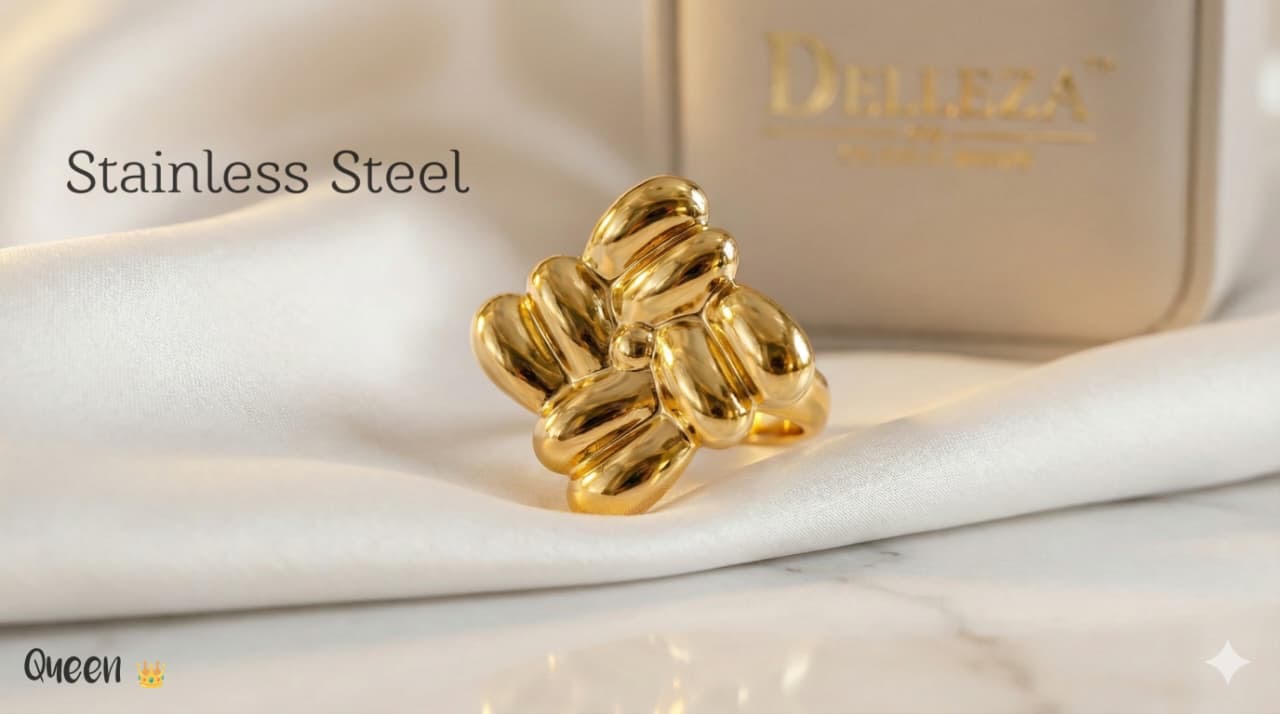 Gold Stainless Steel Ring