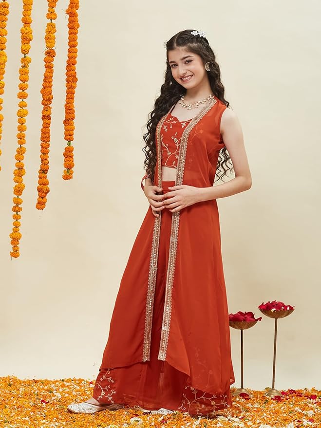 Embroidered Festive Lehenga Set