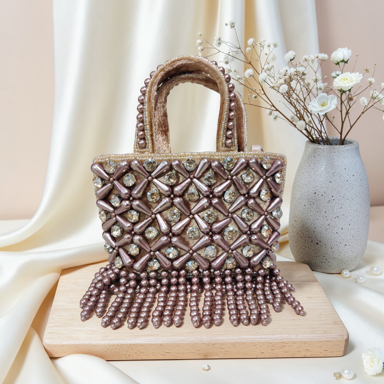 Elegant Beaded Handbag