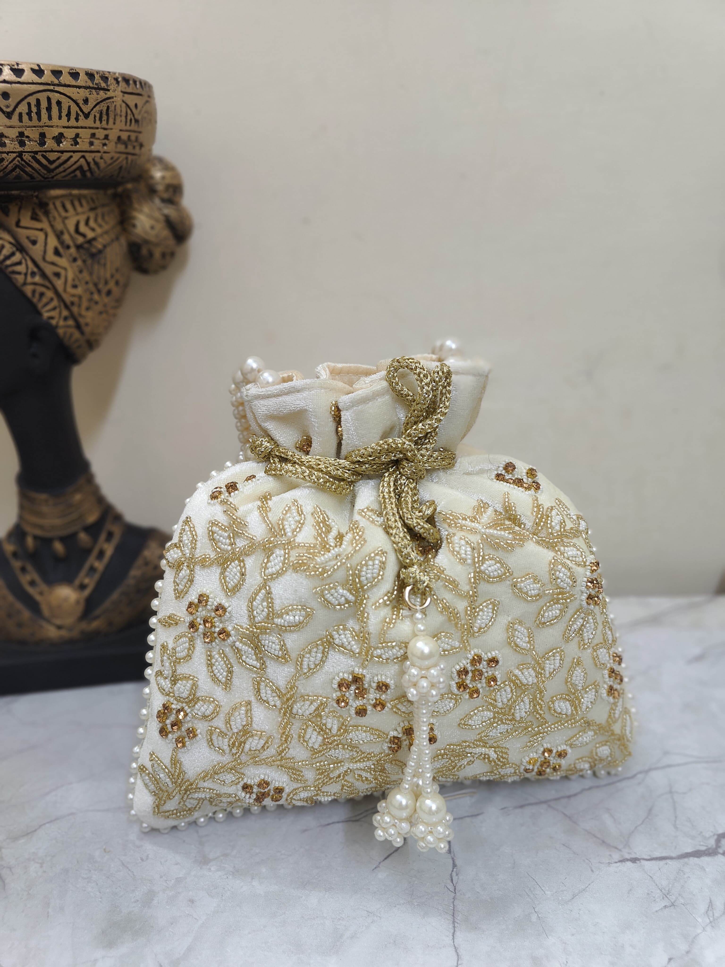Embroidered Potli Bag
