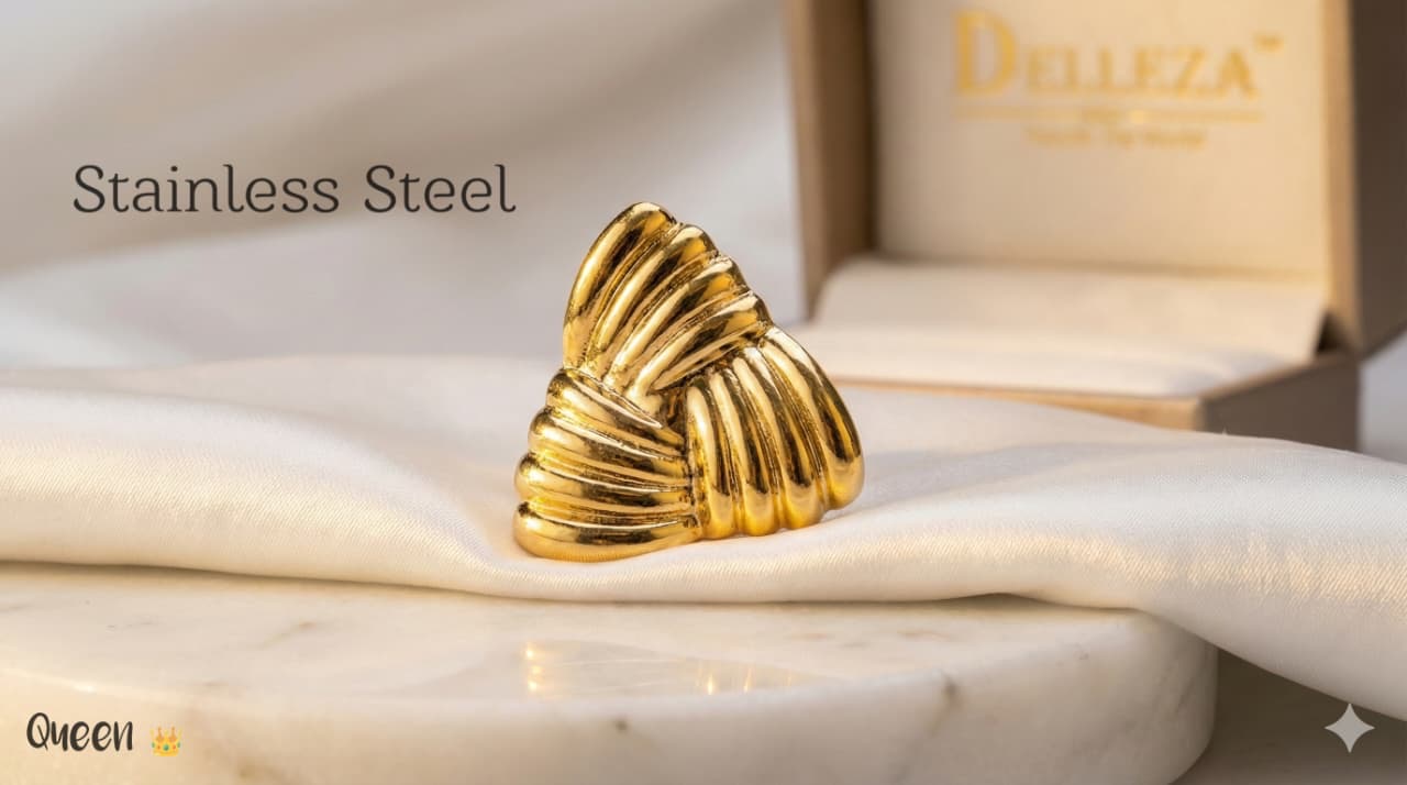Gold Stainless Steel Ring