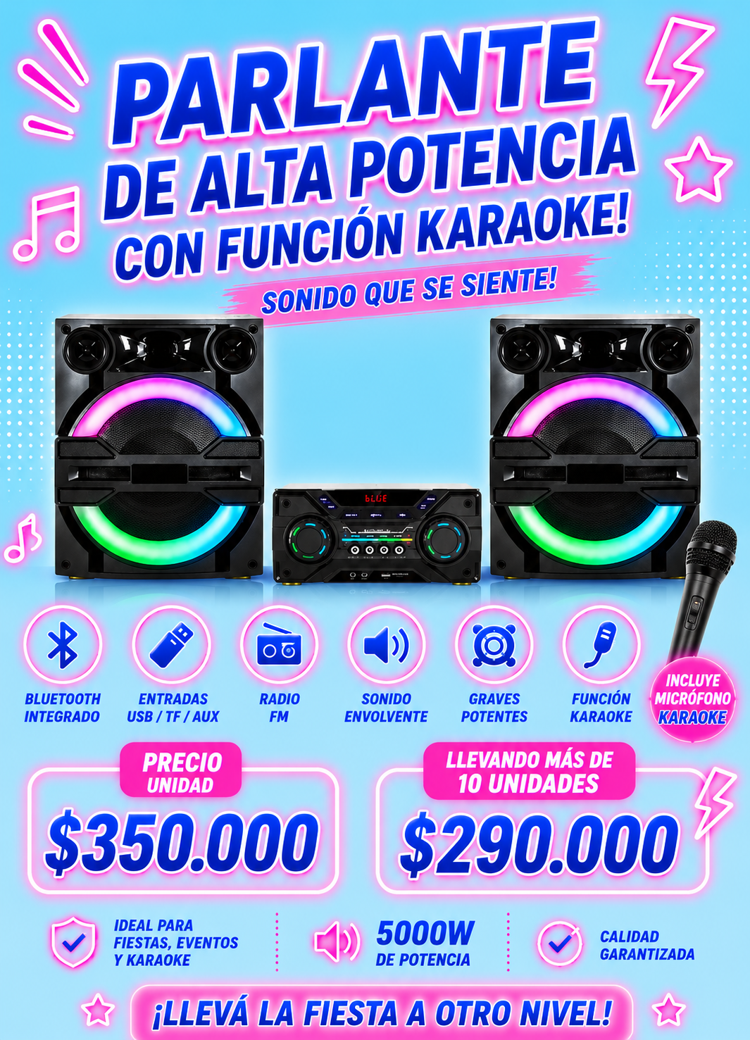 YXH-2012 PARTY SPEAKER 