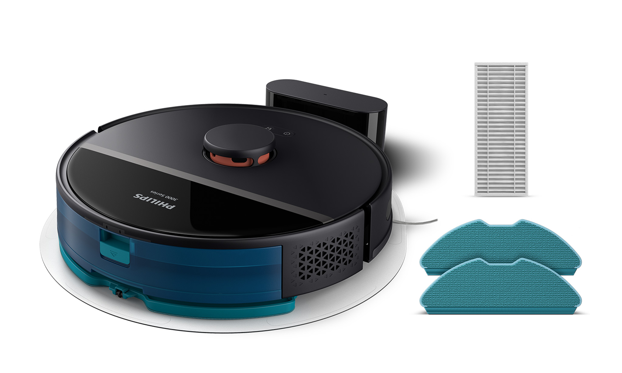 Philips 3000 Series HomeRun Aqua Vacuum and Mop Robot 