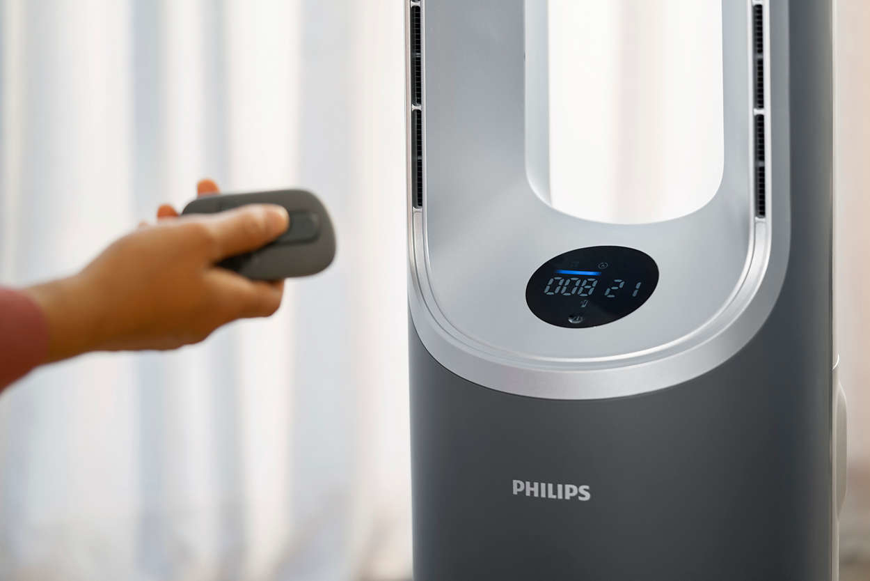Philips Air Performer 8000 series 3-in-1 Air Purifier, Fan and Heater 