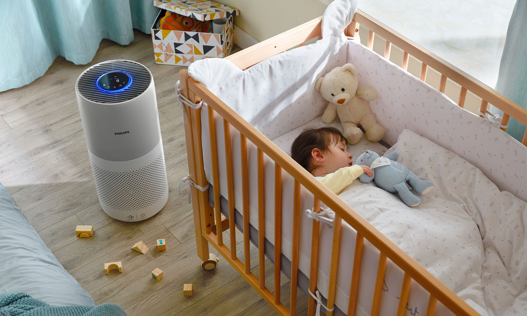 Philips 2000 series air purifier 85 m² 65 dB 