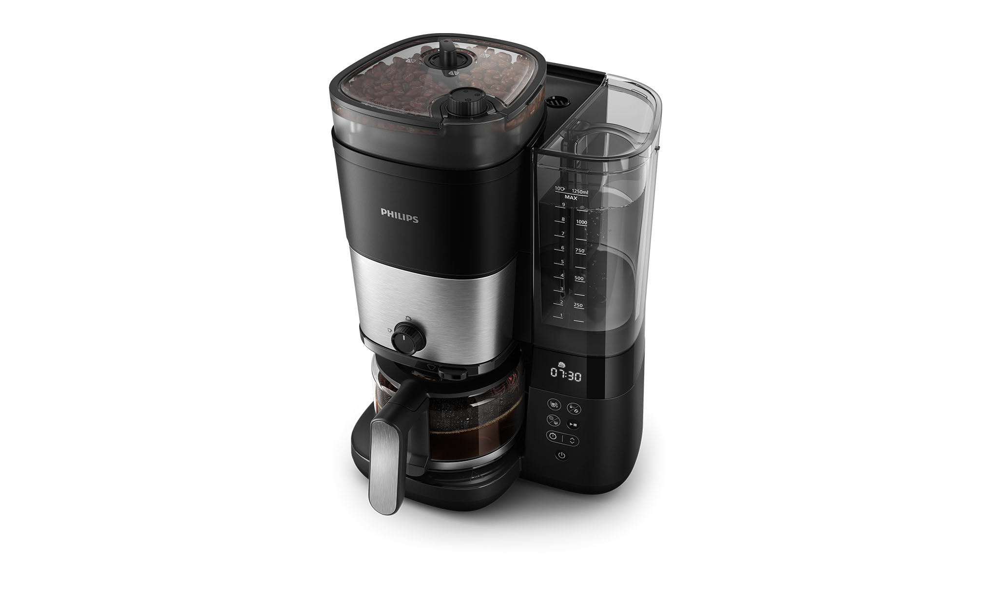 Philips All-in-1 Brew Drip coffee maker with built-in grinder 