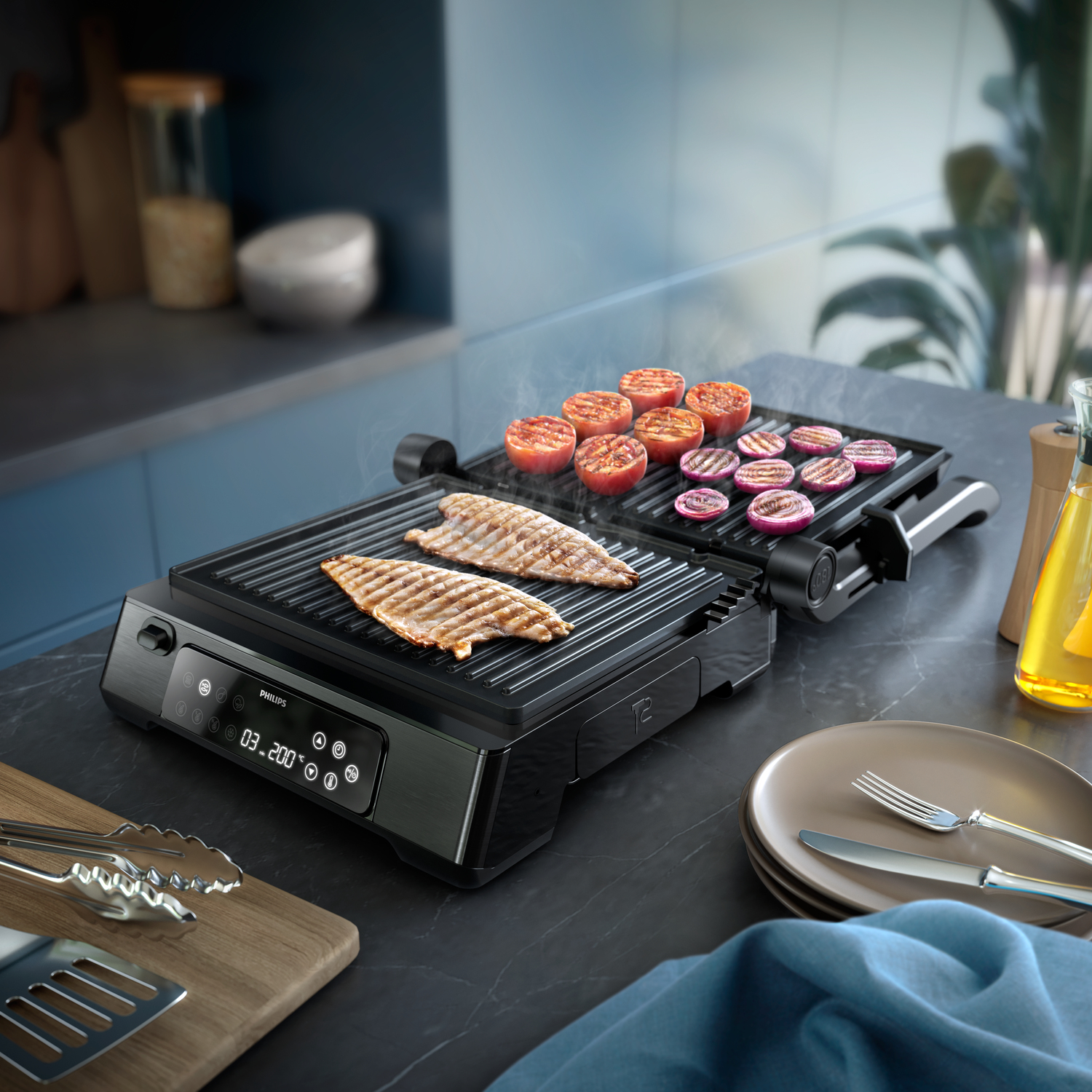 Philips 7000 series HD6307/70 contact grill