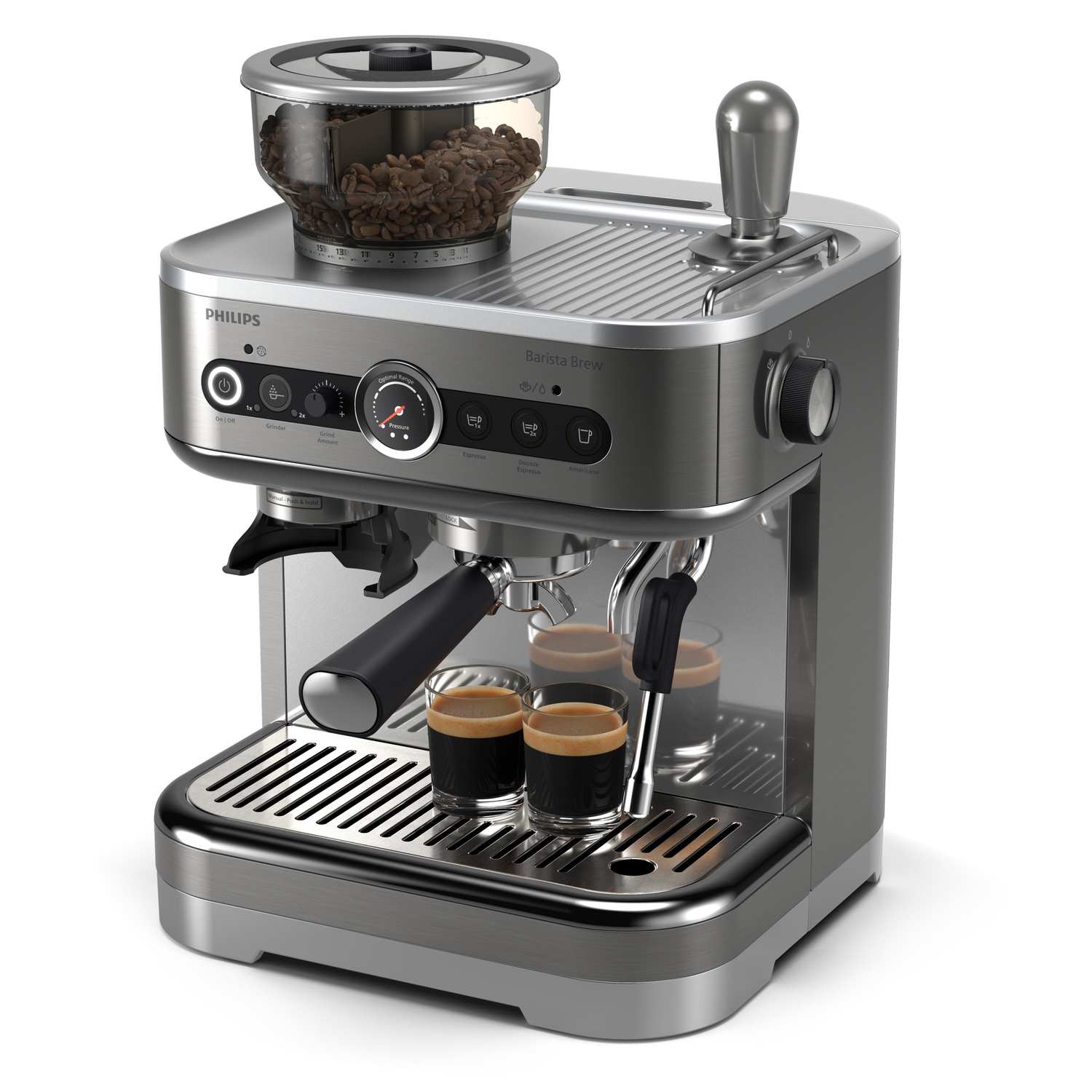 Philips Barista Brew Semi-automatic Espresso Machine 