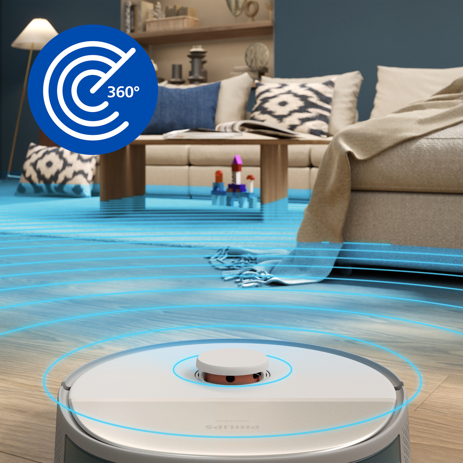 Philips HomeRun 5000 Series Vacuum and Mop Robot