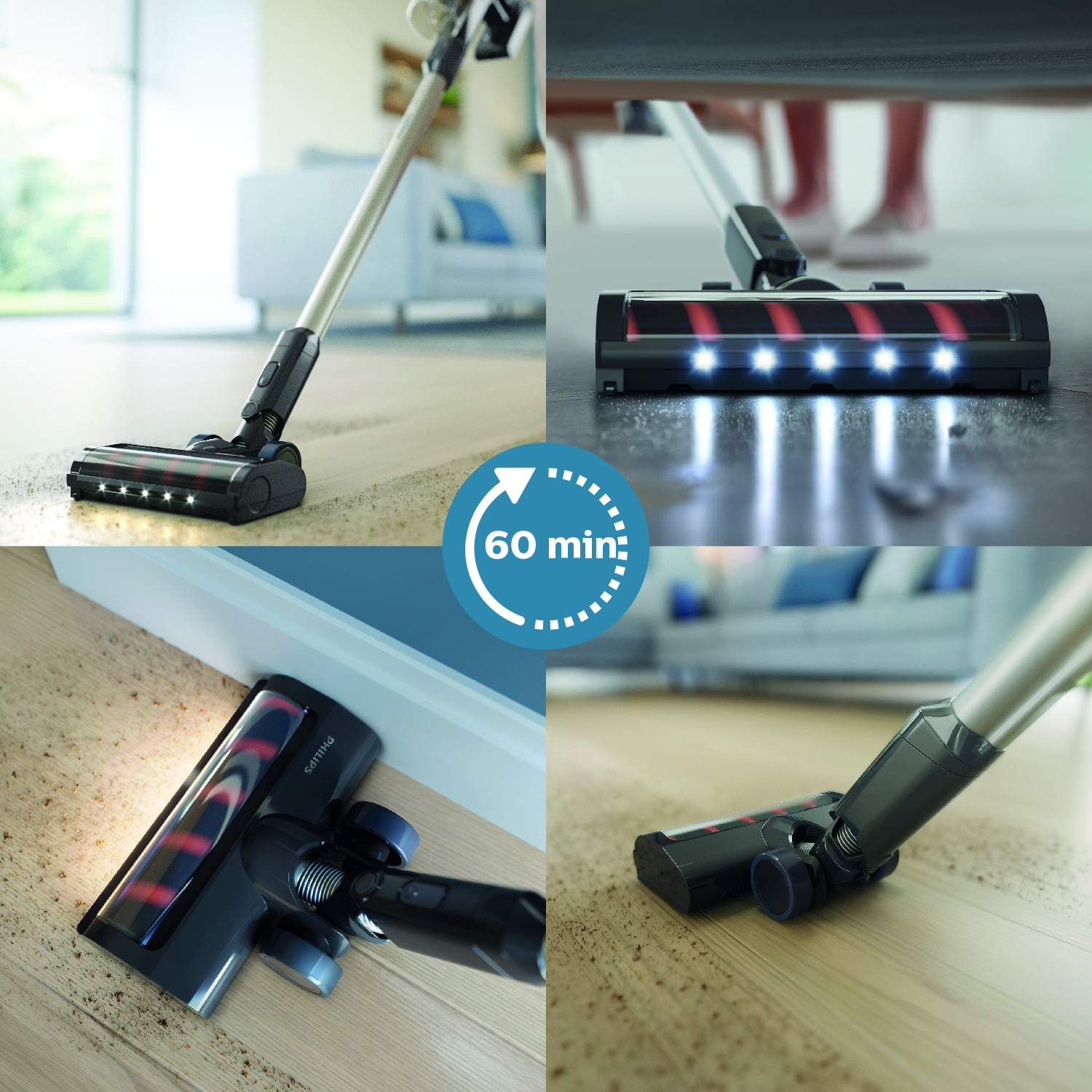 Philips 3000 series Cordless Stick Vacuum Cleaner 