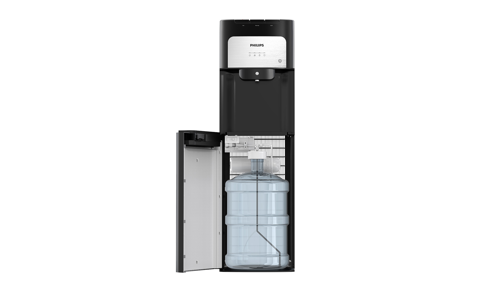 Philips Bottom Load Water Dispenser with Micro P-Clean Filtration and UV-LED 
