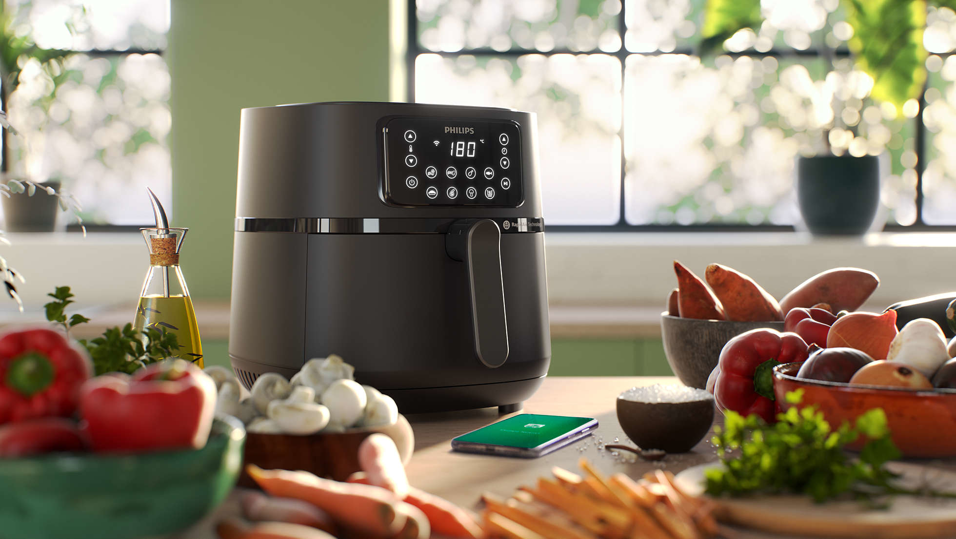 Philips 5000 series Airfryer XXL Connected - 6 portions 7.2L