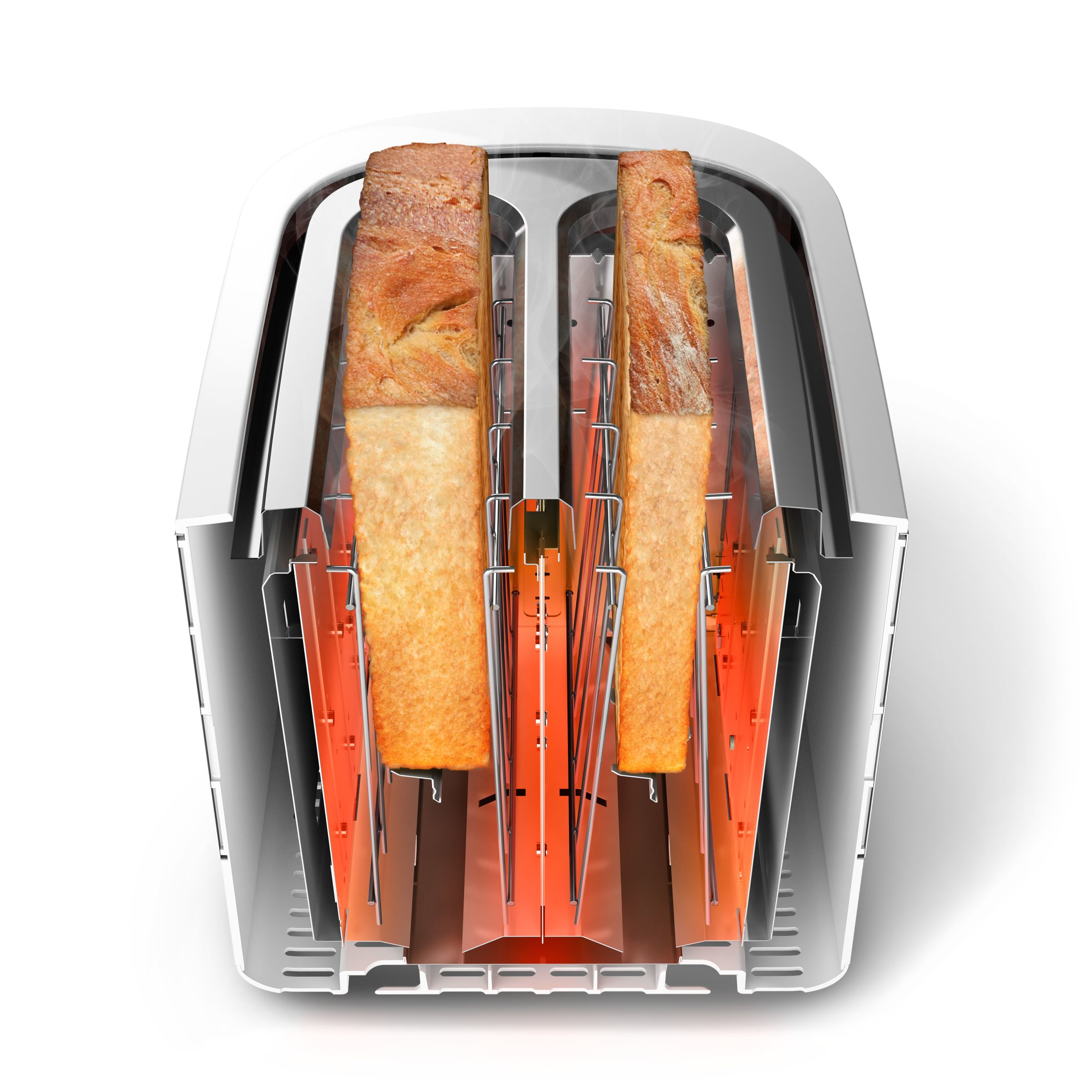Philips Viva Collection 2-Slice(s) Toaster Rose Gold 
