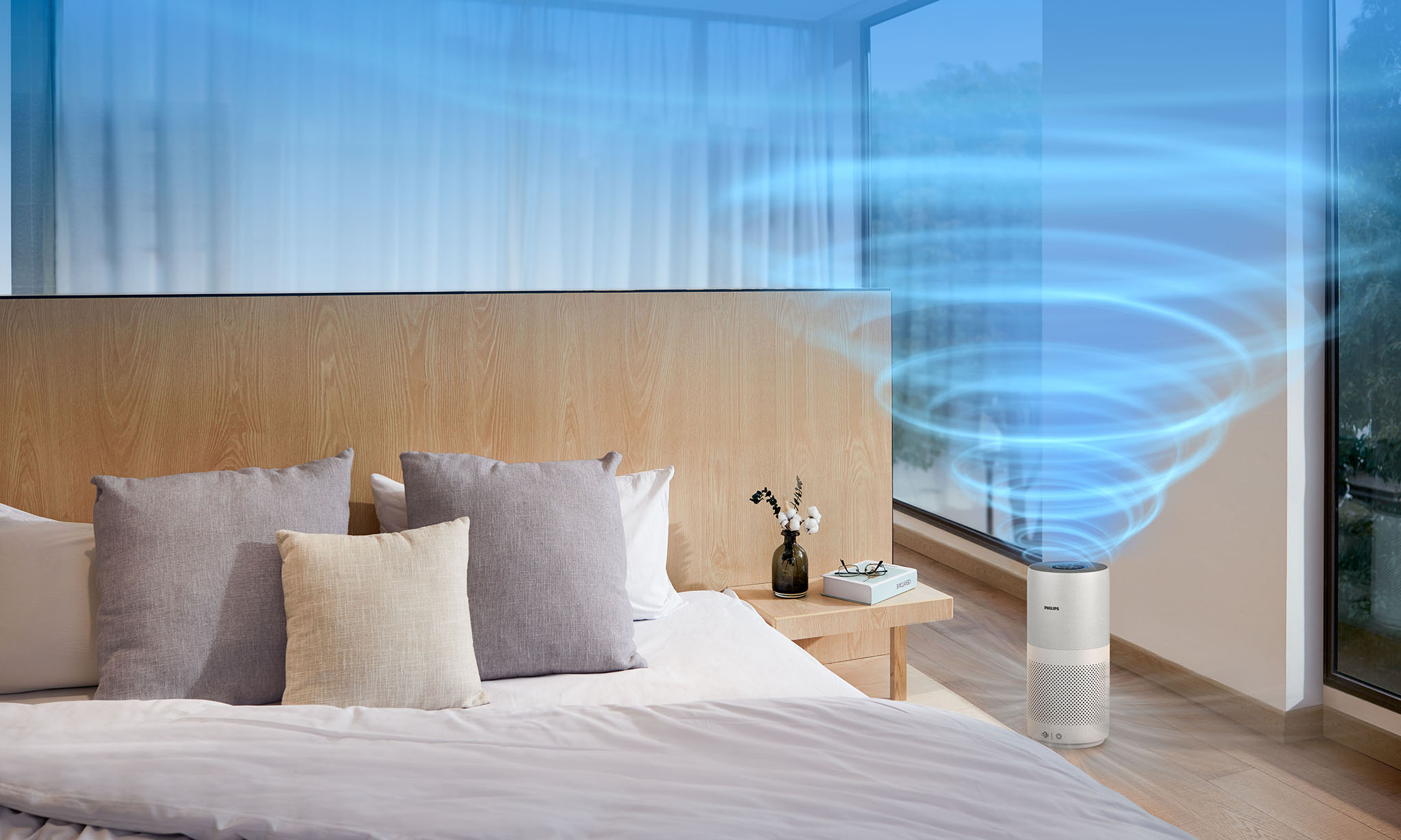 Philips 2000 series air purifier 85 m² 65 dB 