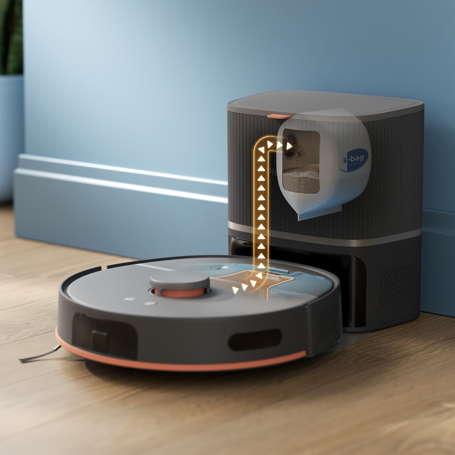Philips HomeRun 5000 Series Vacuum and Mop Robot