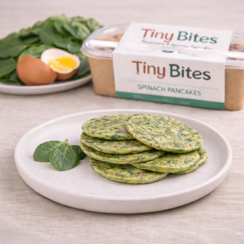 Spinach & cheese  Pancakes