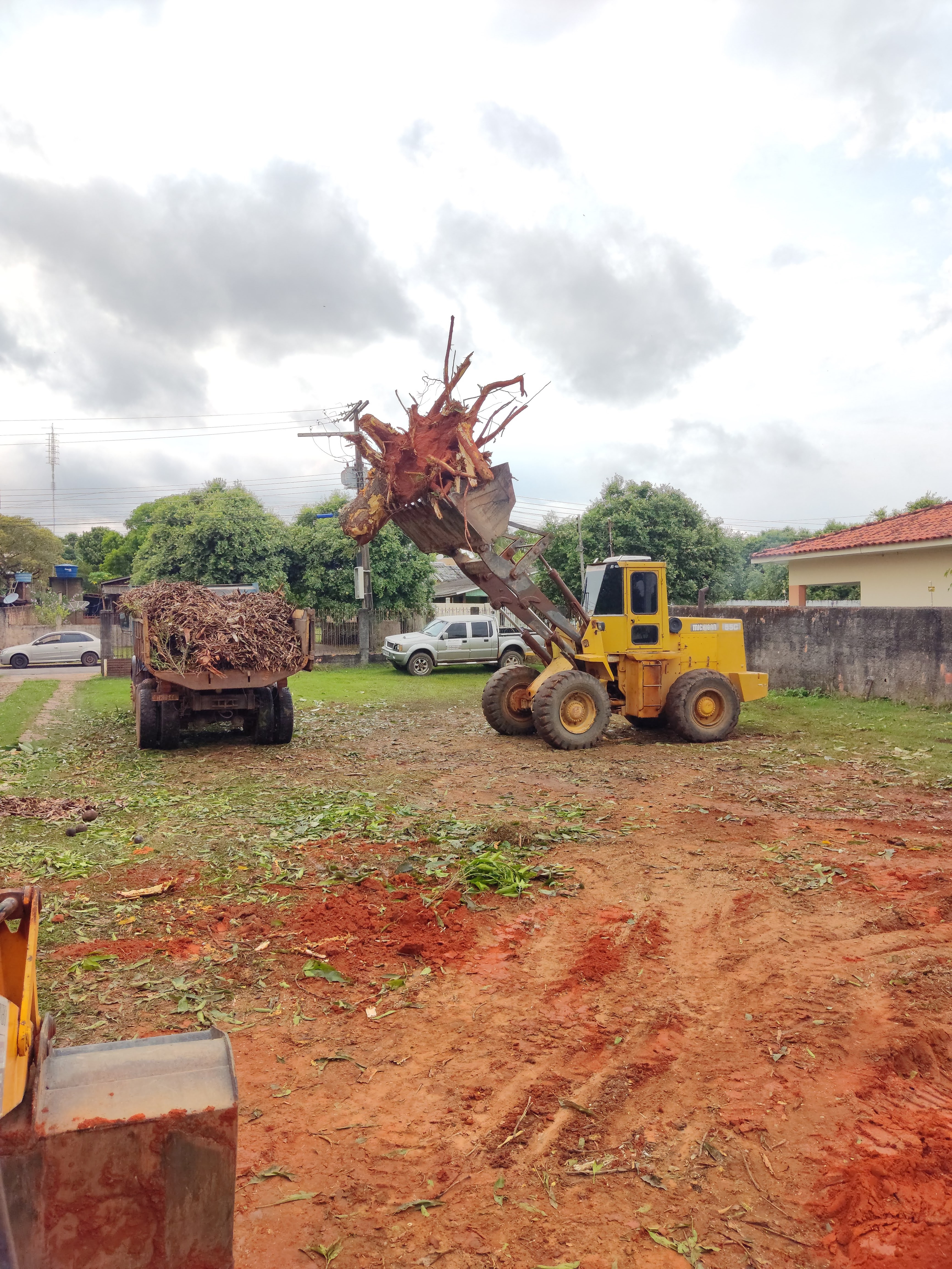 Limpeza mecanizada de Terreno