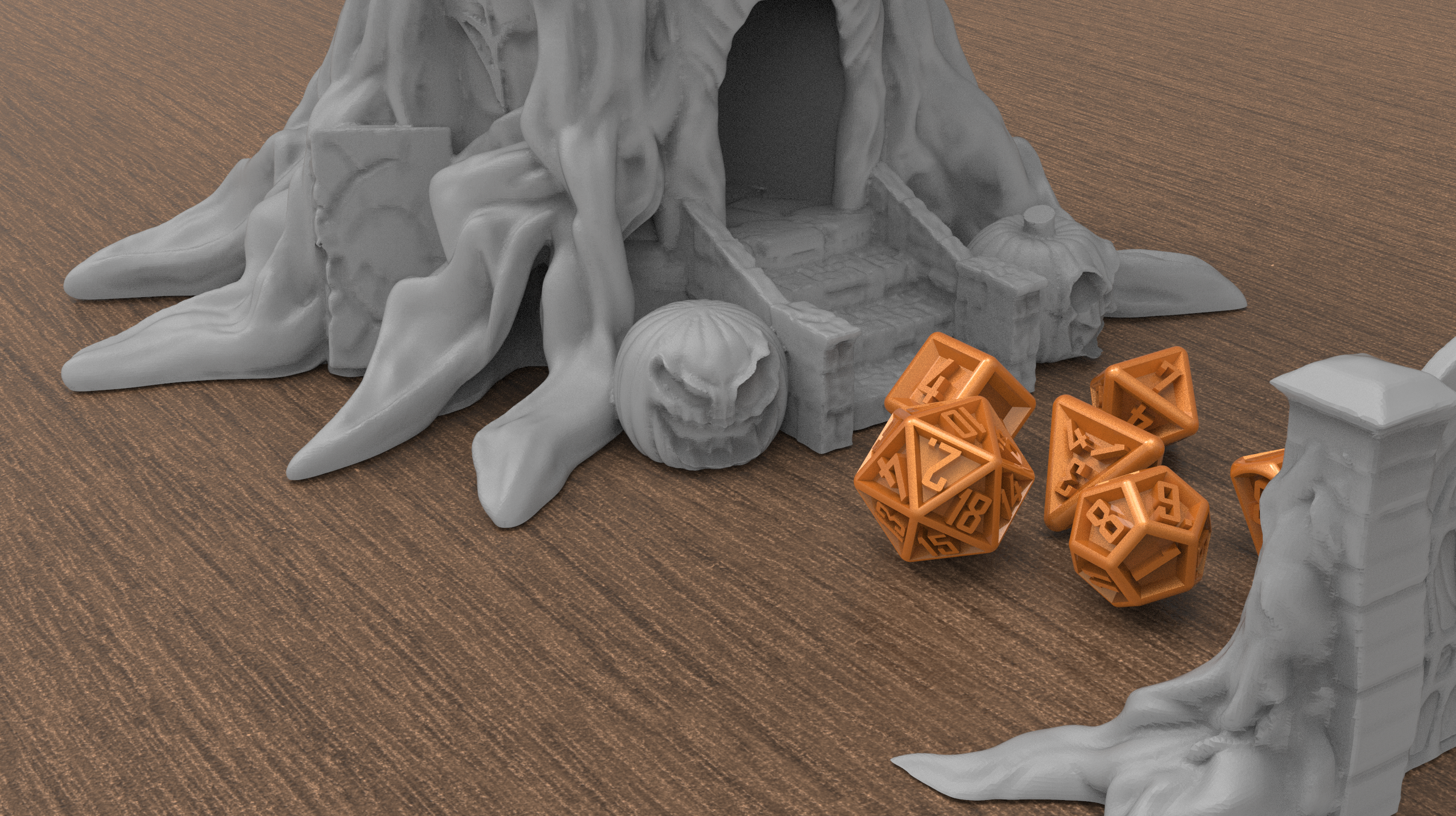 Enchanted Tree Tower Model