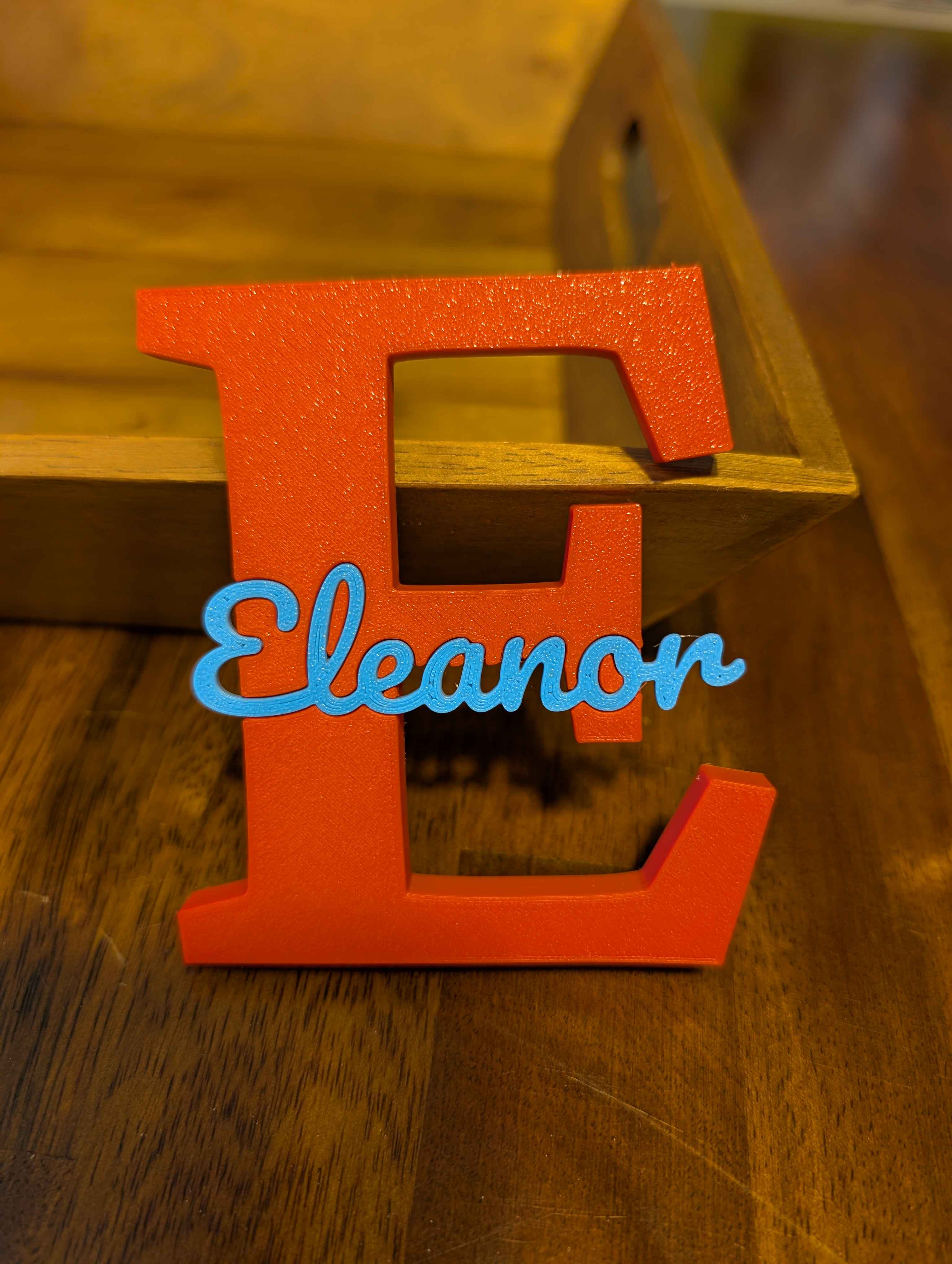 Personalized Name Initial Plaques