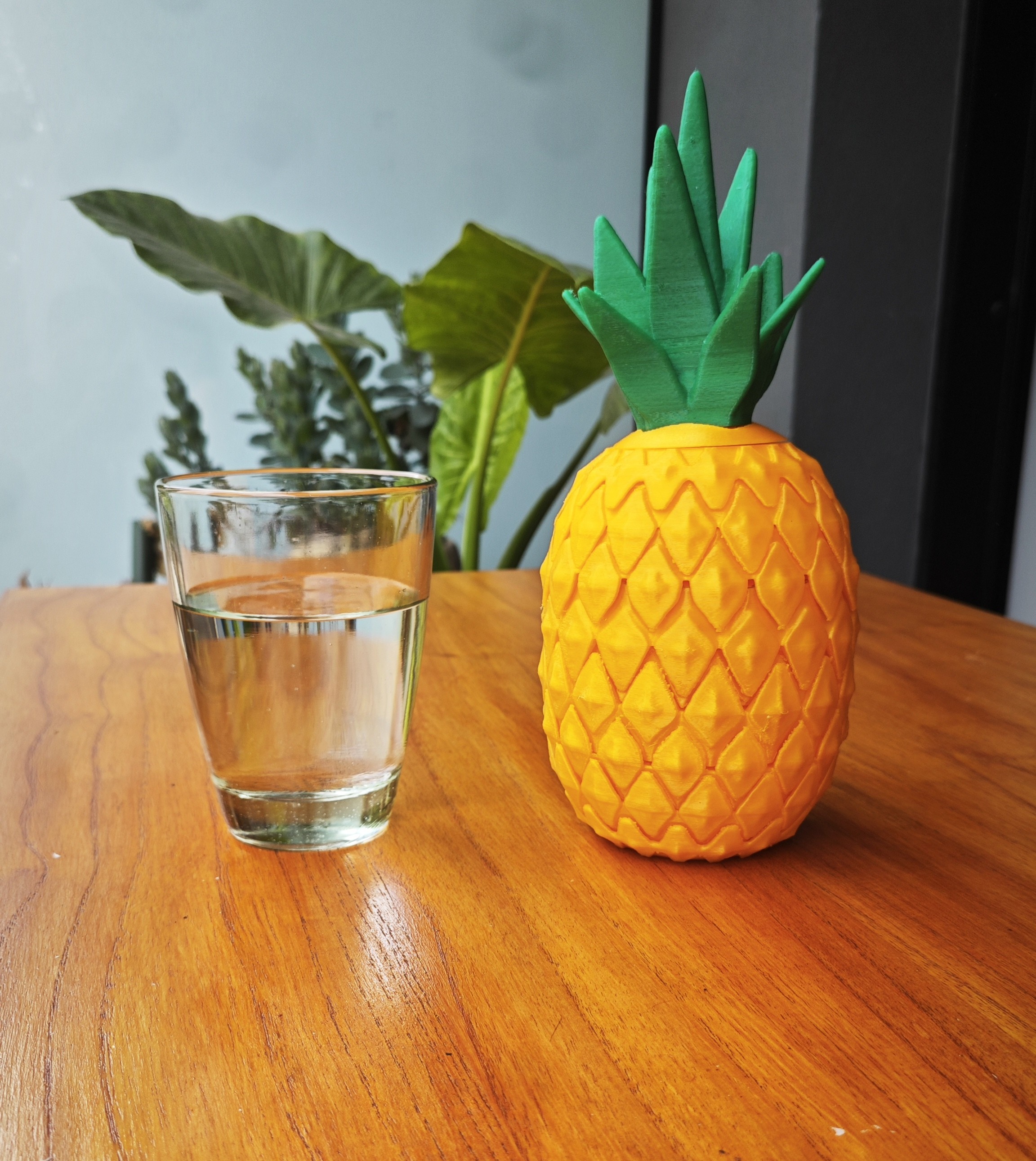 Pineapple Shaped Coasters Set