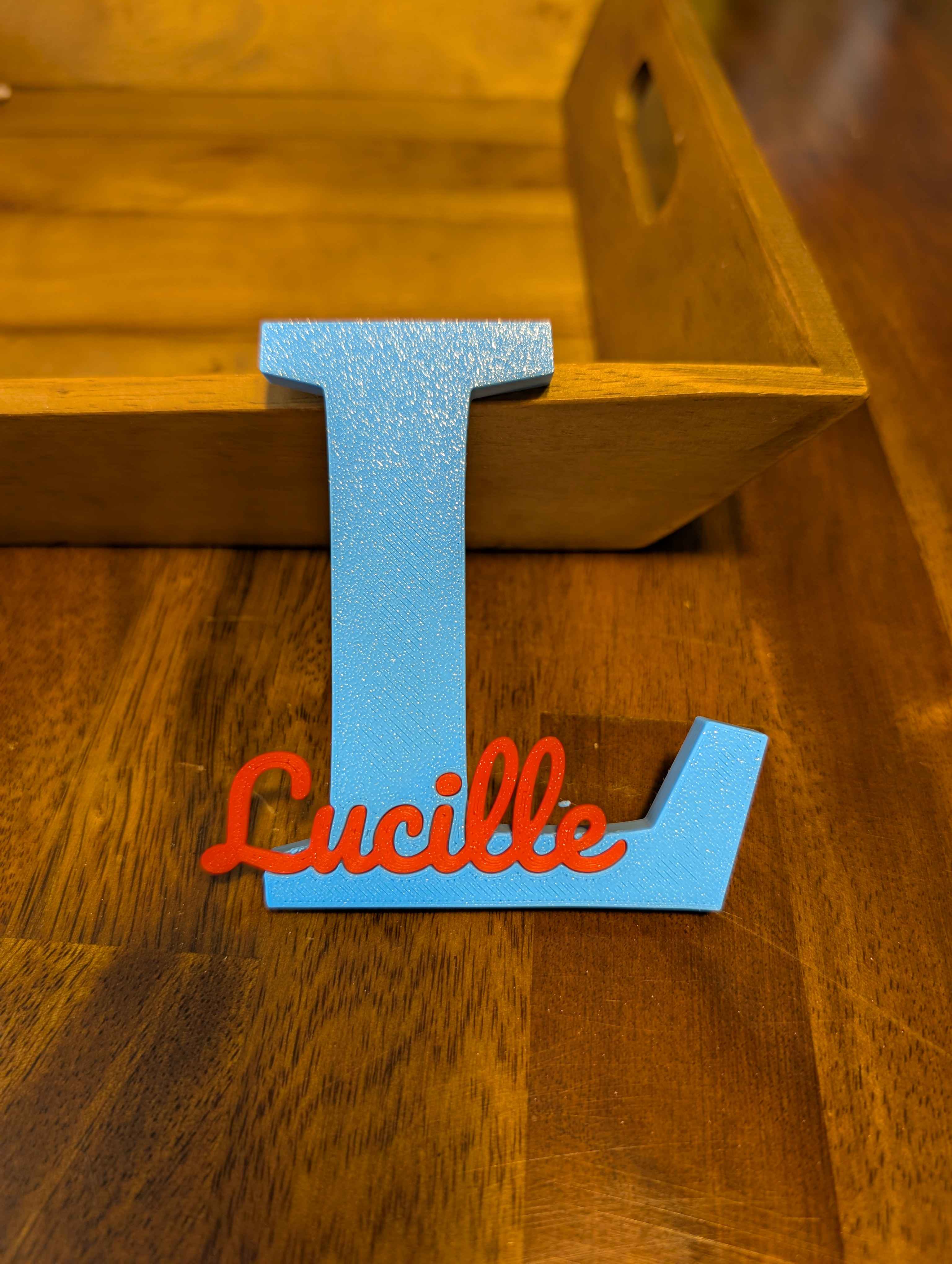Personalized Name Initial Plaques