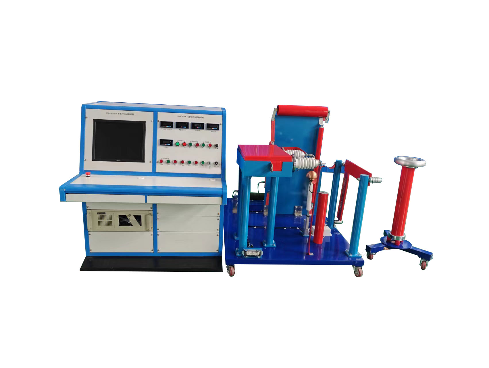 雷电冲击电压发生器变压器开关柜300kv400冲击电压发生器成套装置