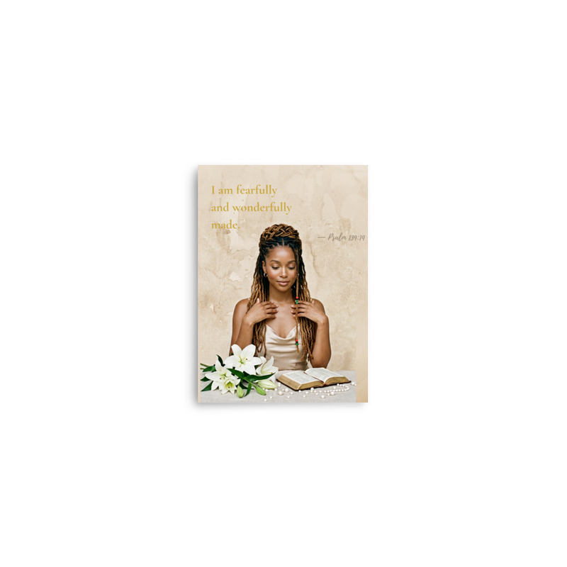 Christian Wall Art Posture | Psalms 139