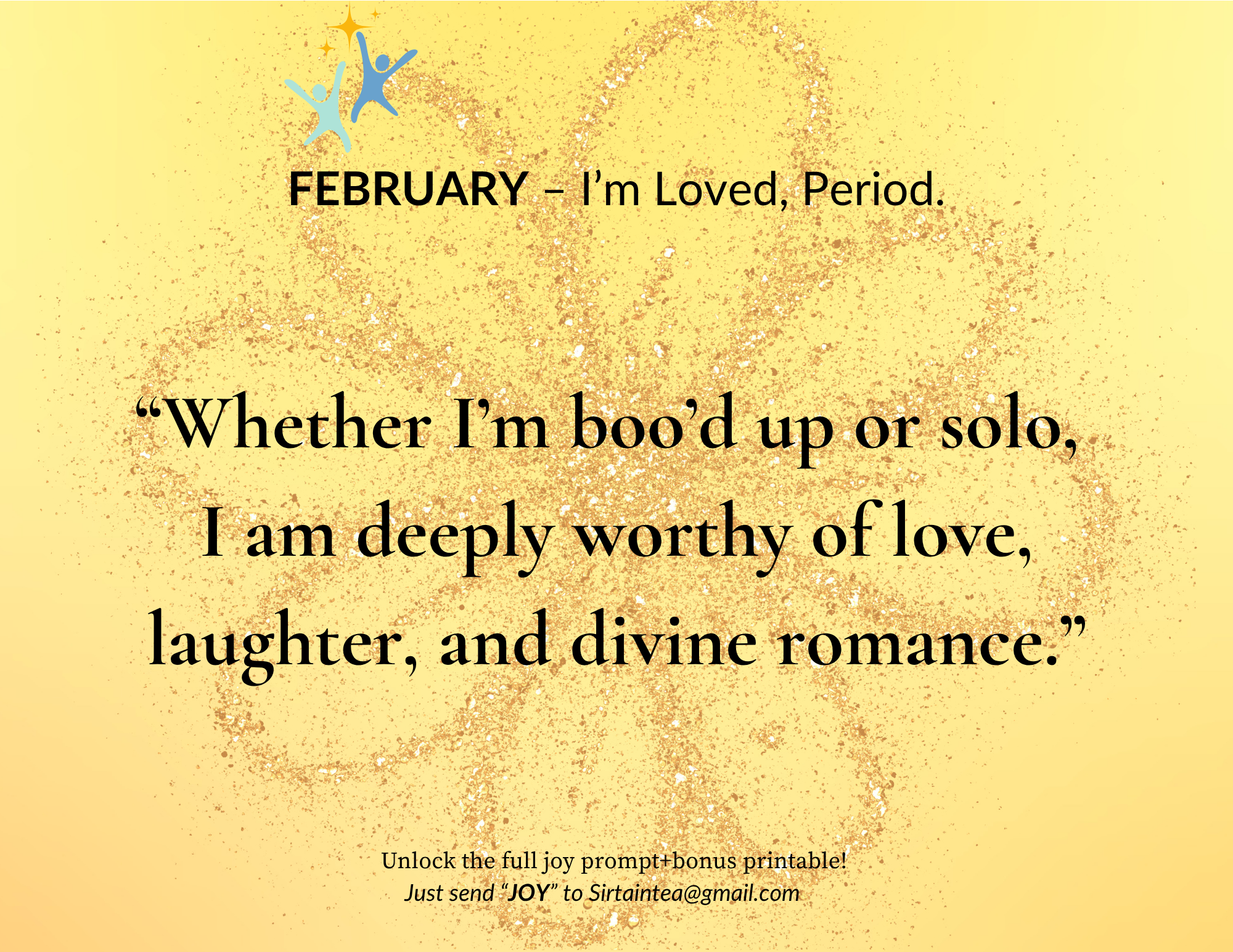 Joy and Laughter: Your Monthly Affirmation Calendar