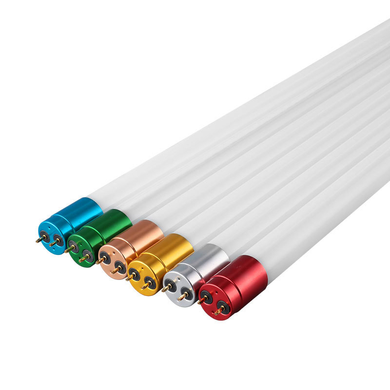 Color-Capped LED Tube Lights