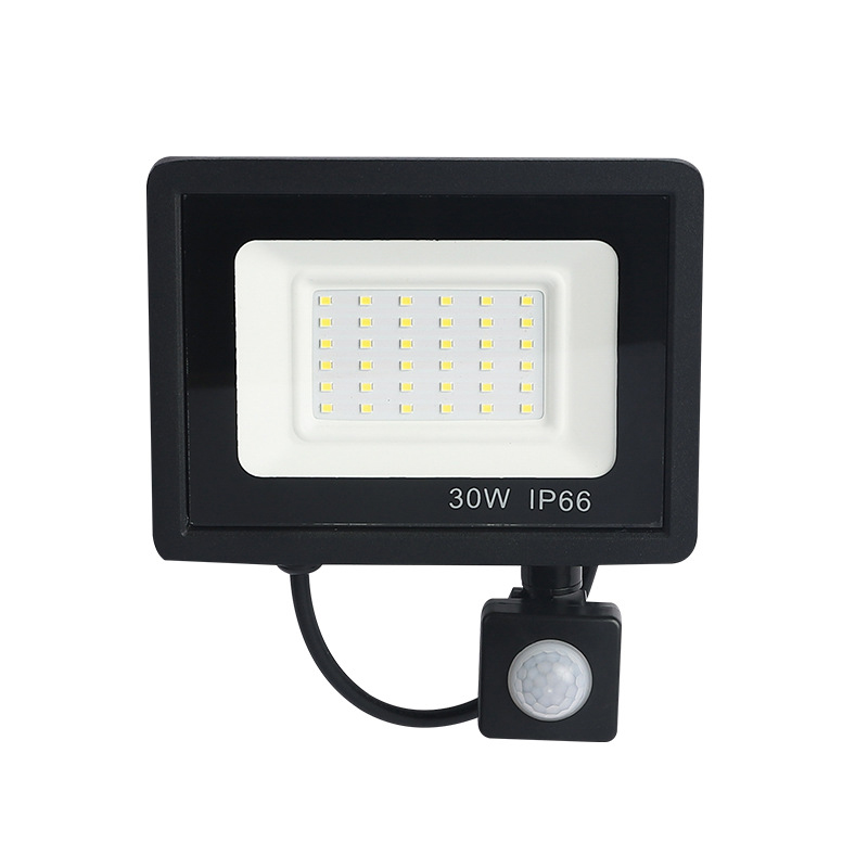 30W LED Flood Light with Motion Sensor