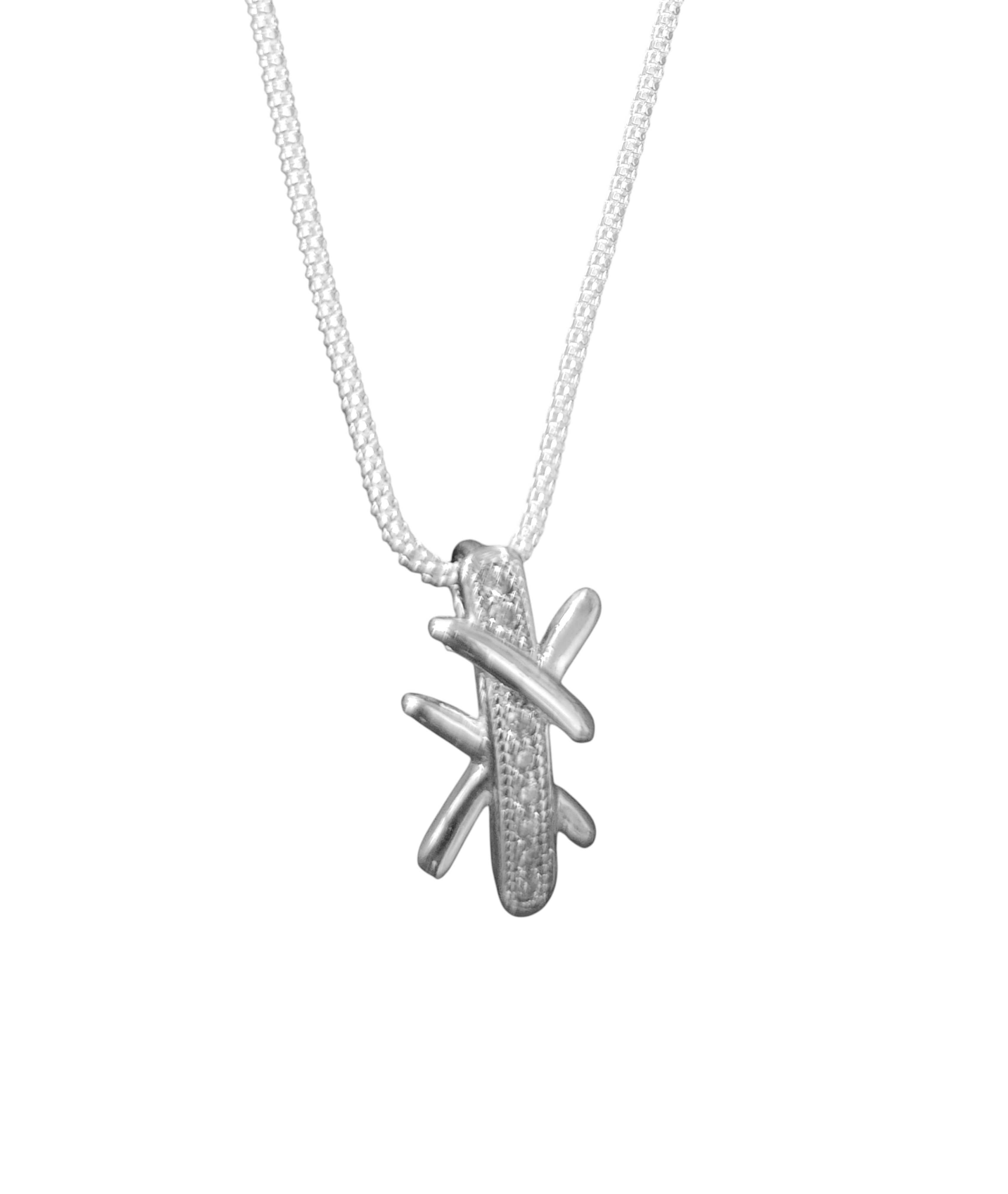 Pure 925 Sterling Silver Abstract Dragonfly Pendant Necklace|Sparkling Cubic Zirconia| For Women,Girls