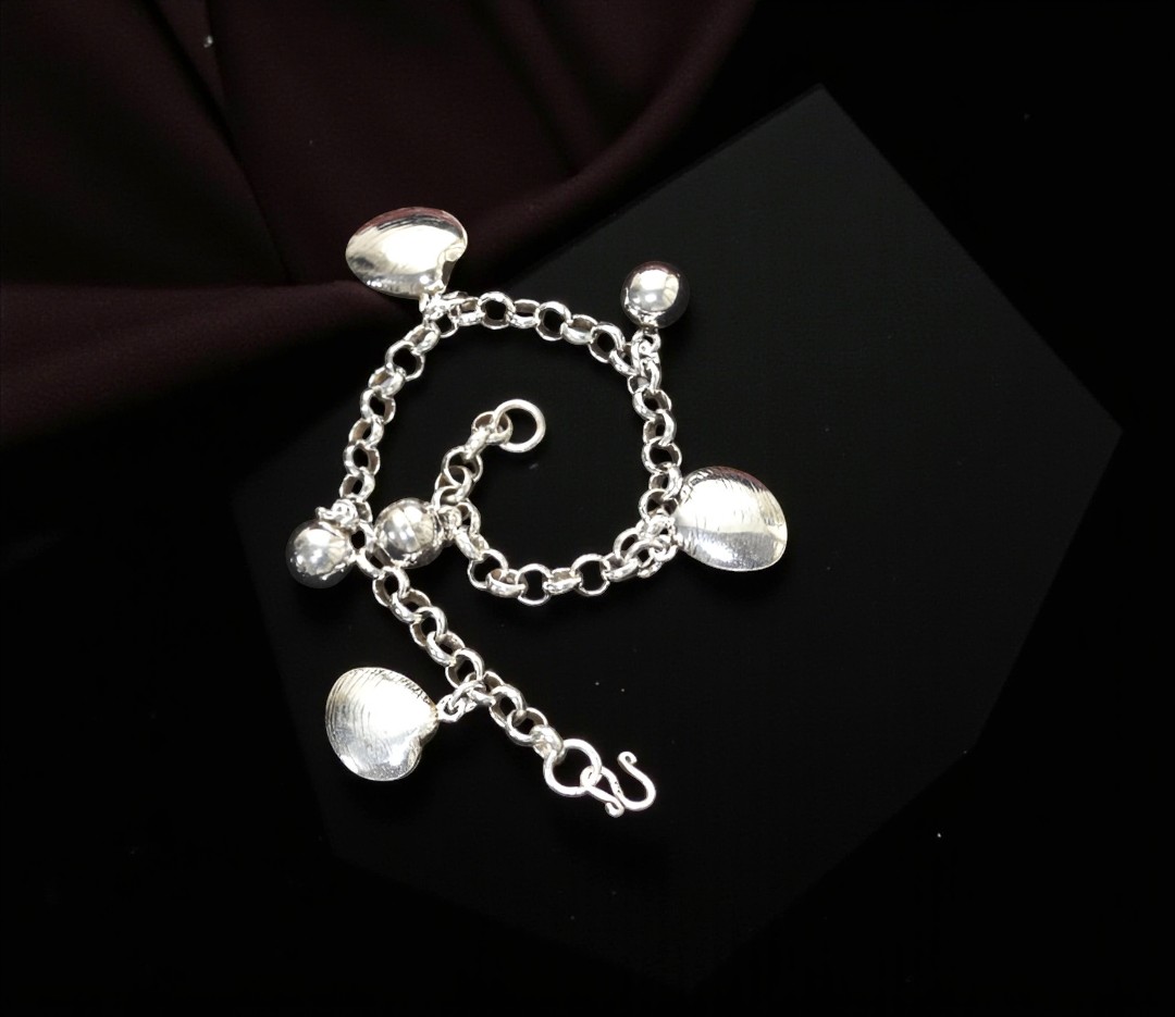 Silver Charm Bracelet