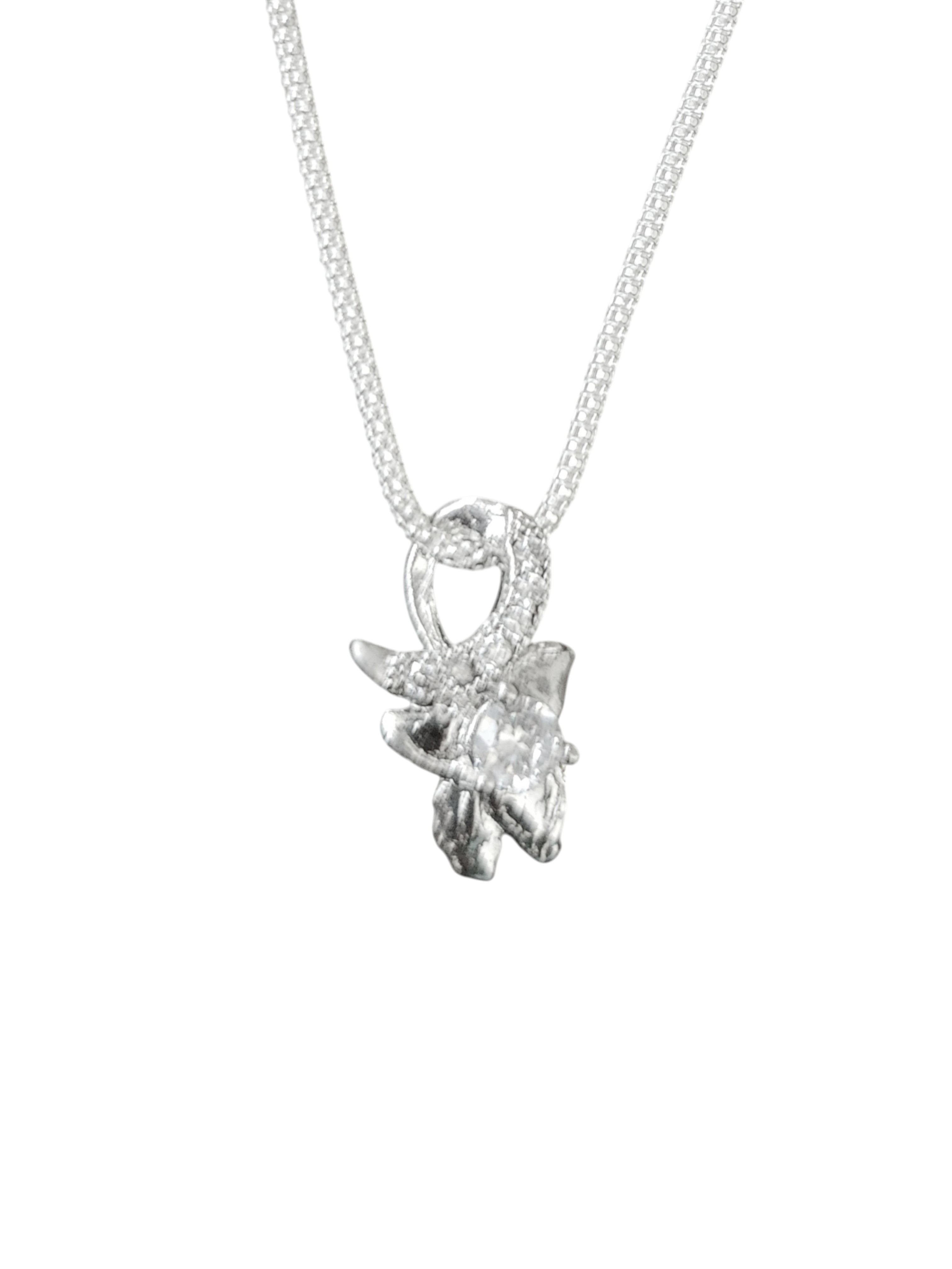 Pure 925 Sterling Silver Pendant For Women,Girls (Pack of 1)