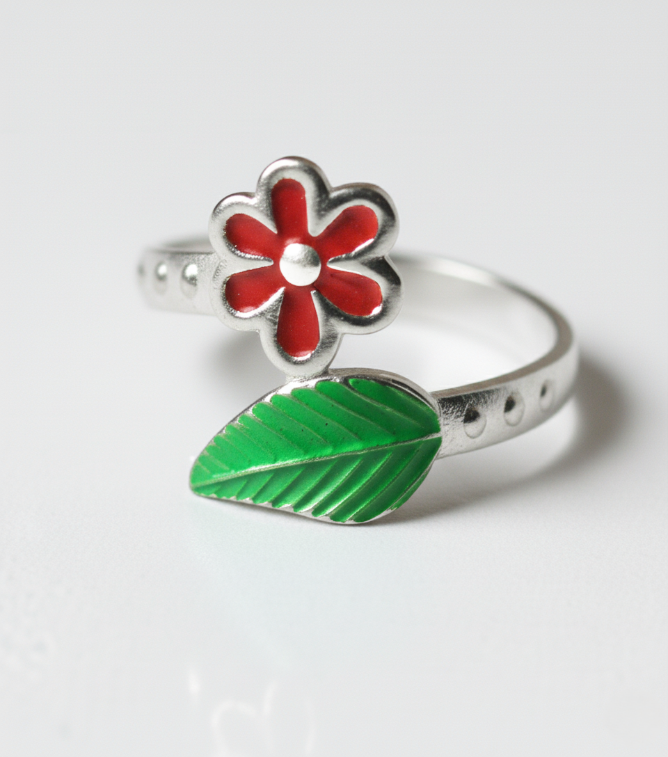 Pure 925 sterling silver Toe Rings for women ( pack of 2)