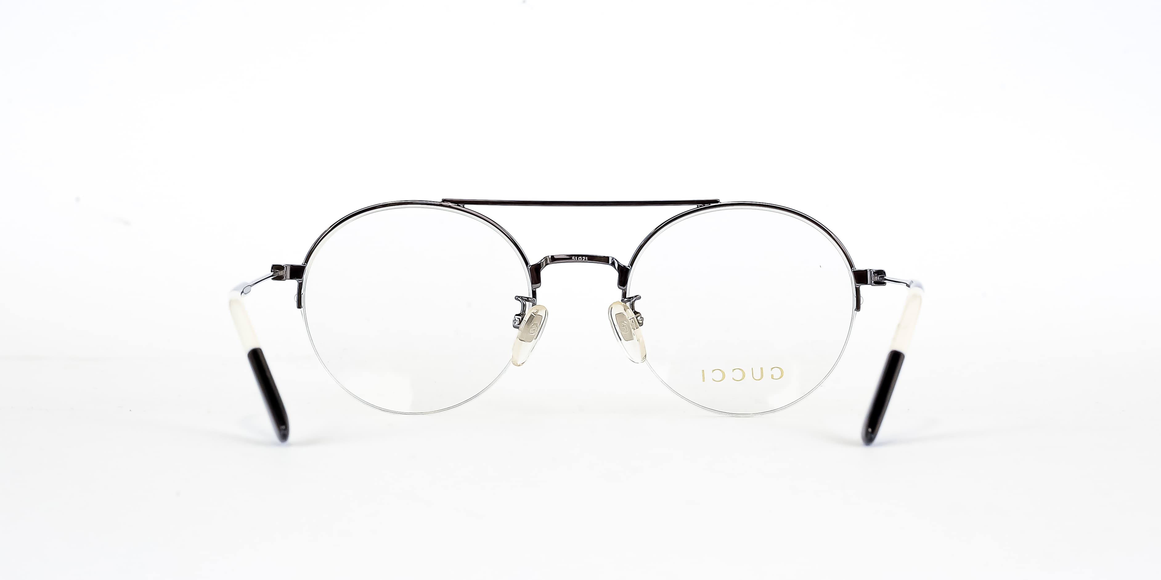 Gucci Round Metal Eyeglasses Limited Edition