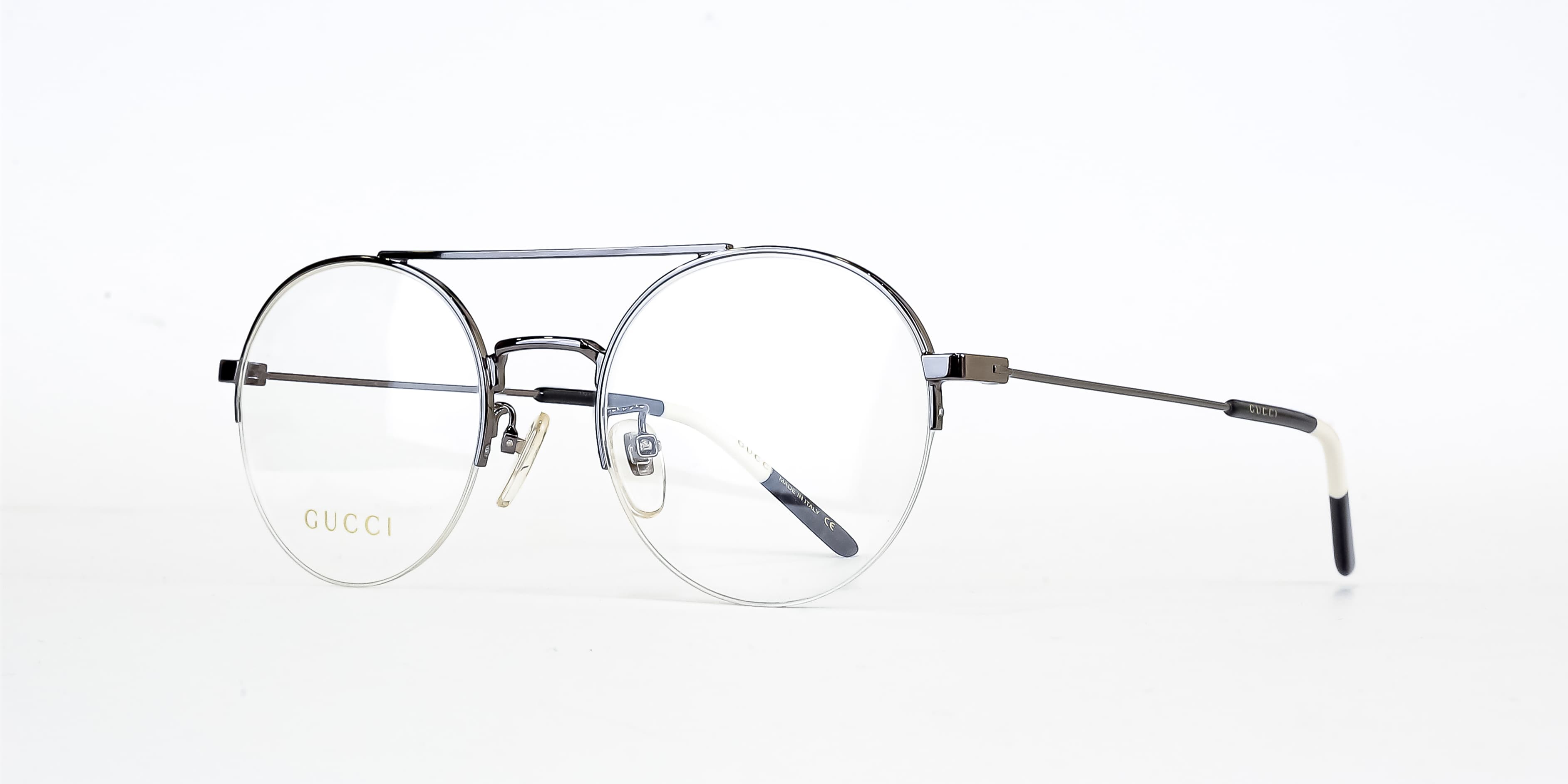 Gucci Round Metal Eyeglasses Limited Edition