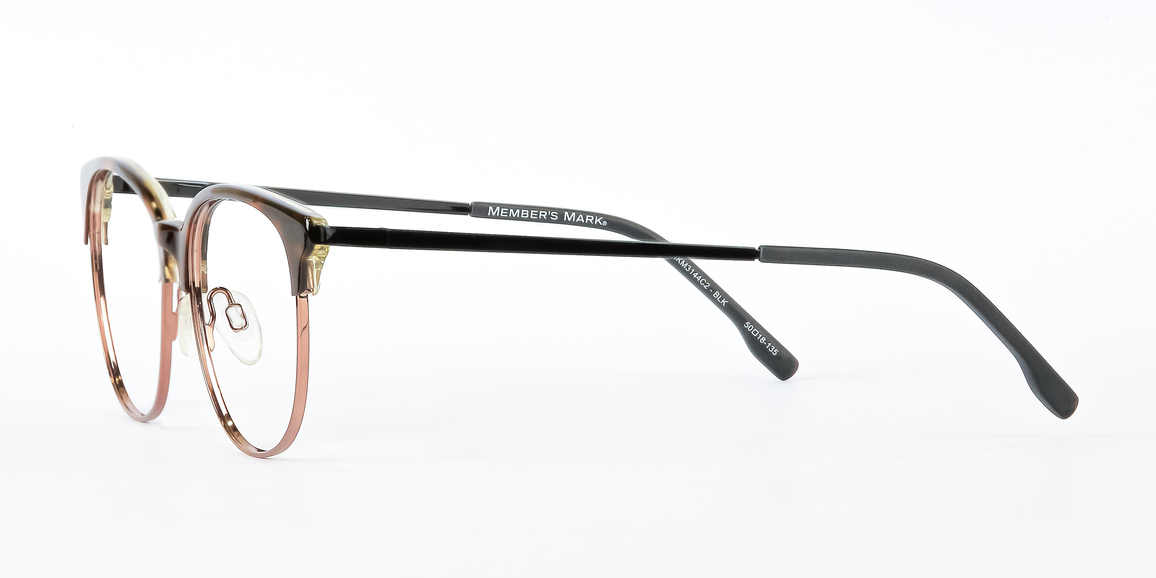 Member's Mark Retro Round Eyeglasses | Tortoise Shell & Gold