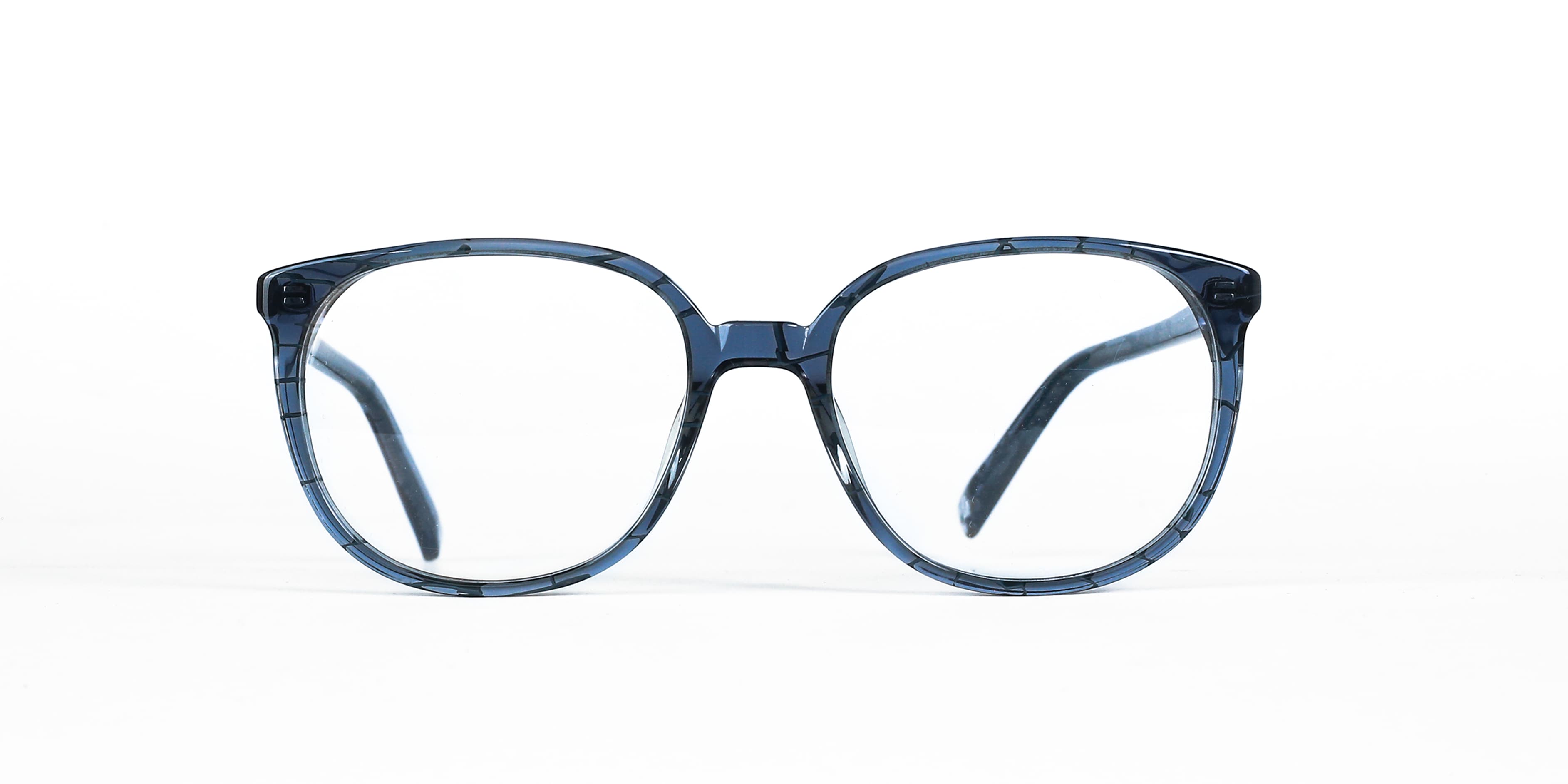 Warby Parker Eyeglasses | Deep Ocean Blue Crystal