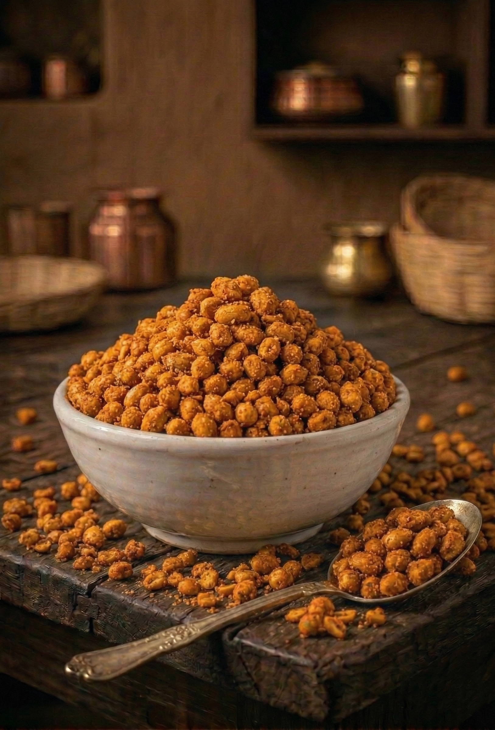 Spicy Roasted peanuts ( 200 g )
