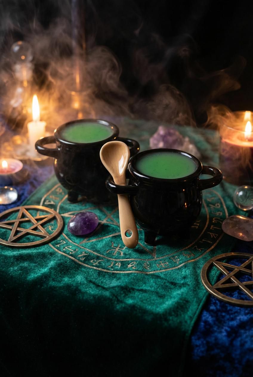 Chaudron magique à la sauge fraiche