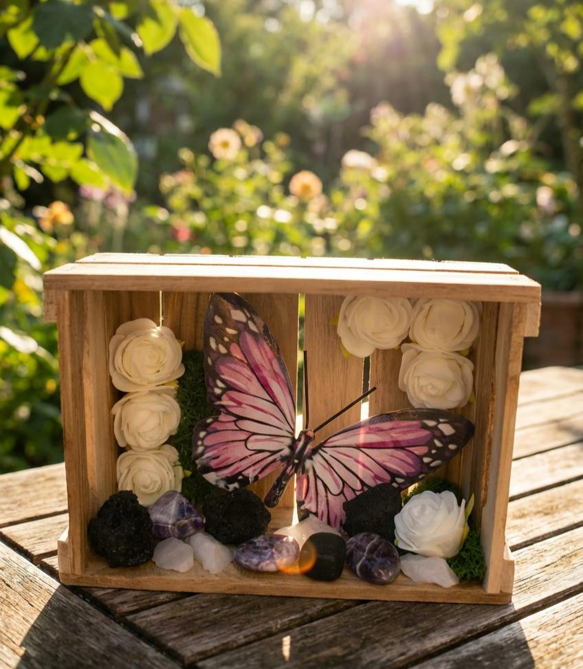 Diffuseur aux pierres Papillon